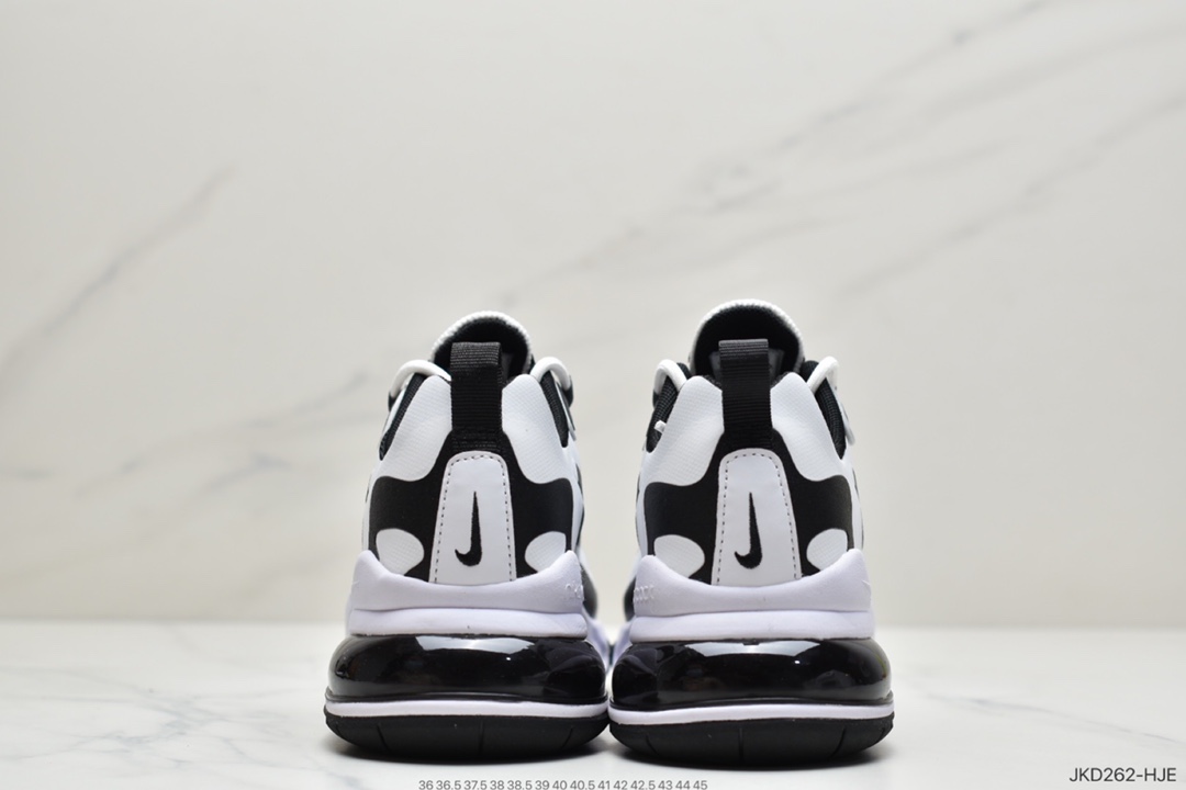 160 耐克Nike Air Max 270 React 白蓝黄瑞亚赛车系列 CT1646
