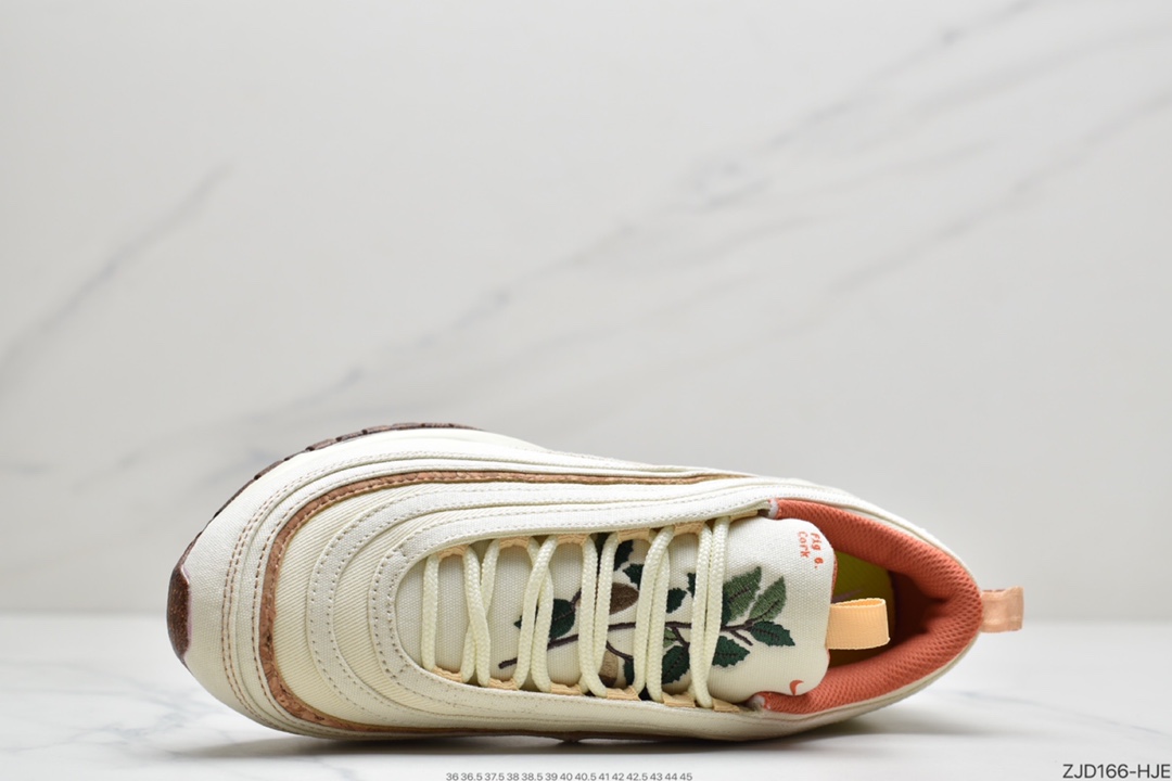 240 耐克NIKE Air Max 97米黄刺绣 子 DC3986-100