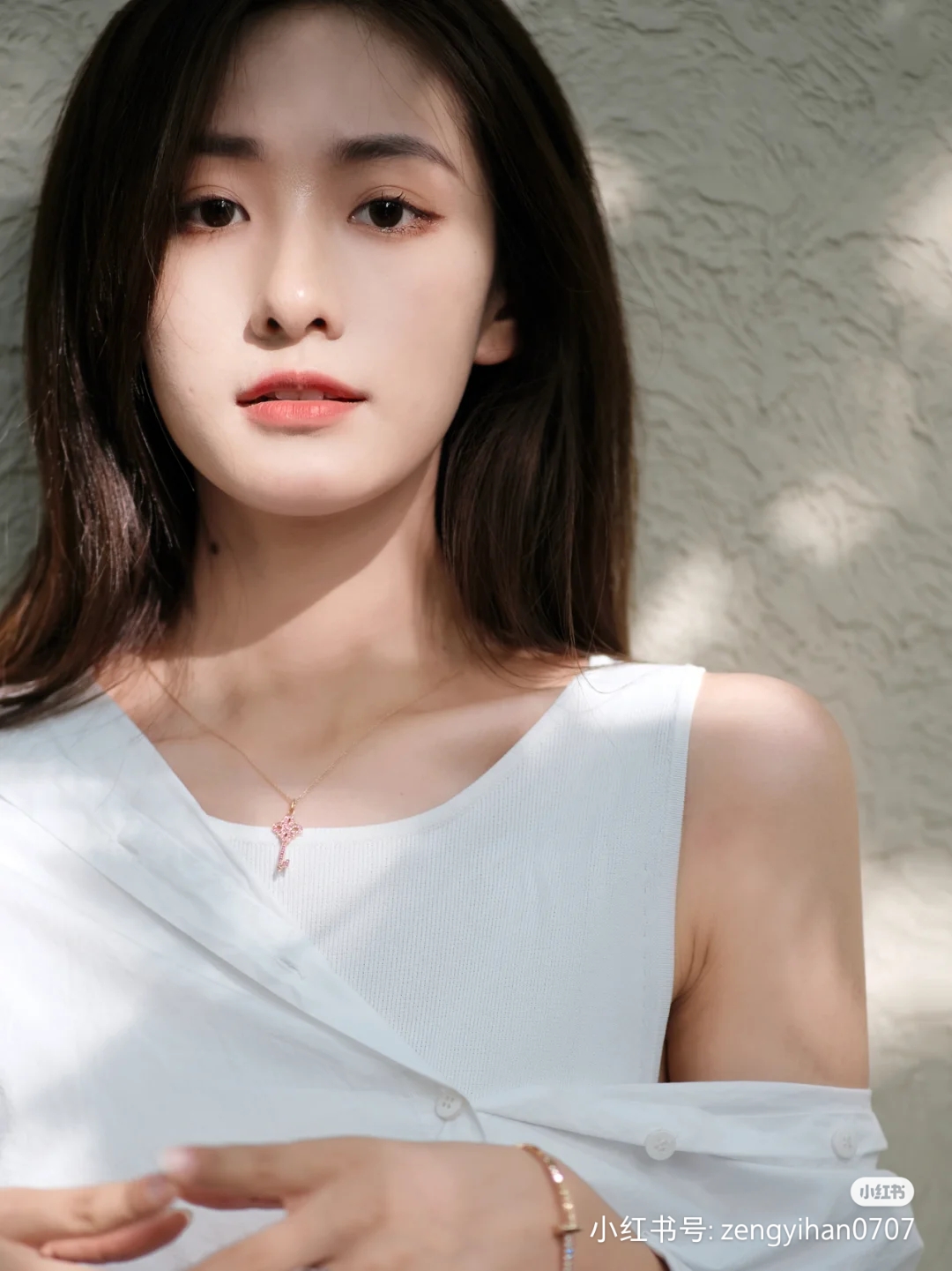 Tiffany & Co. 蒂芙尼粉色Keys钥匙项链