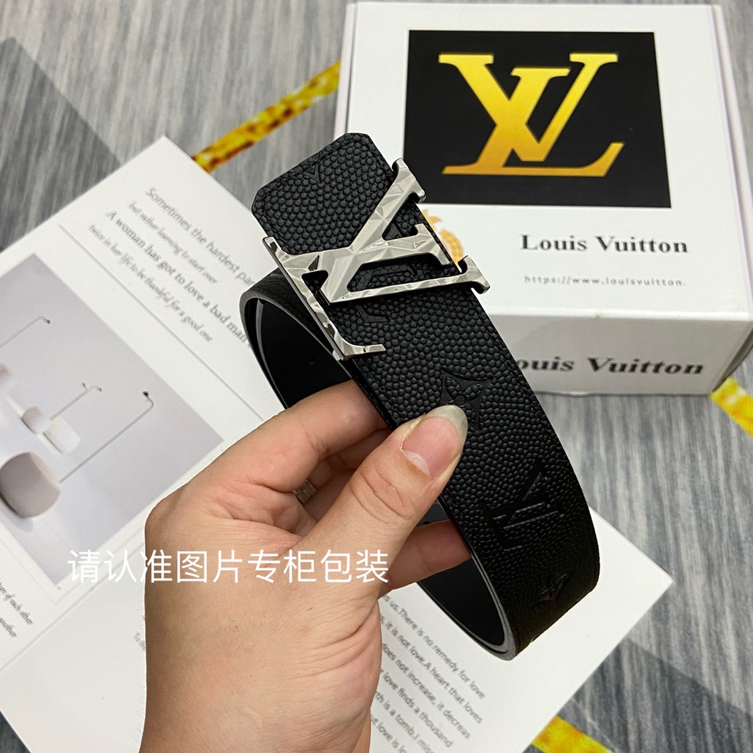 品牌LV路易威登原单皮带腰带双面使用