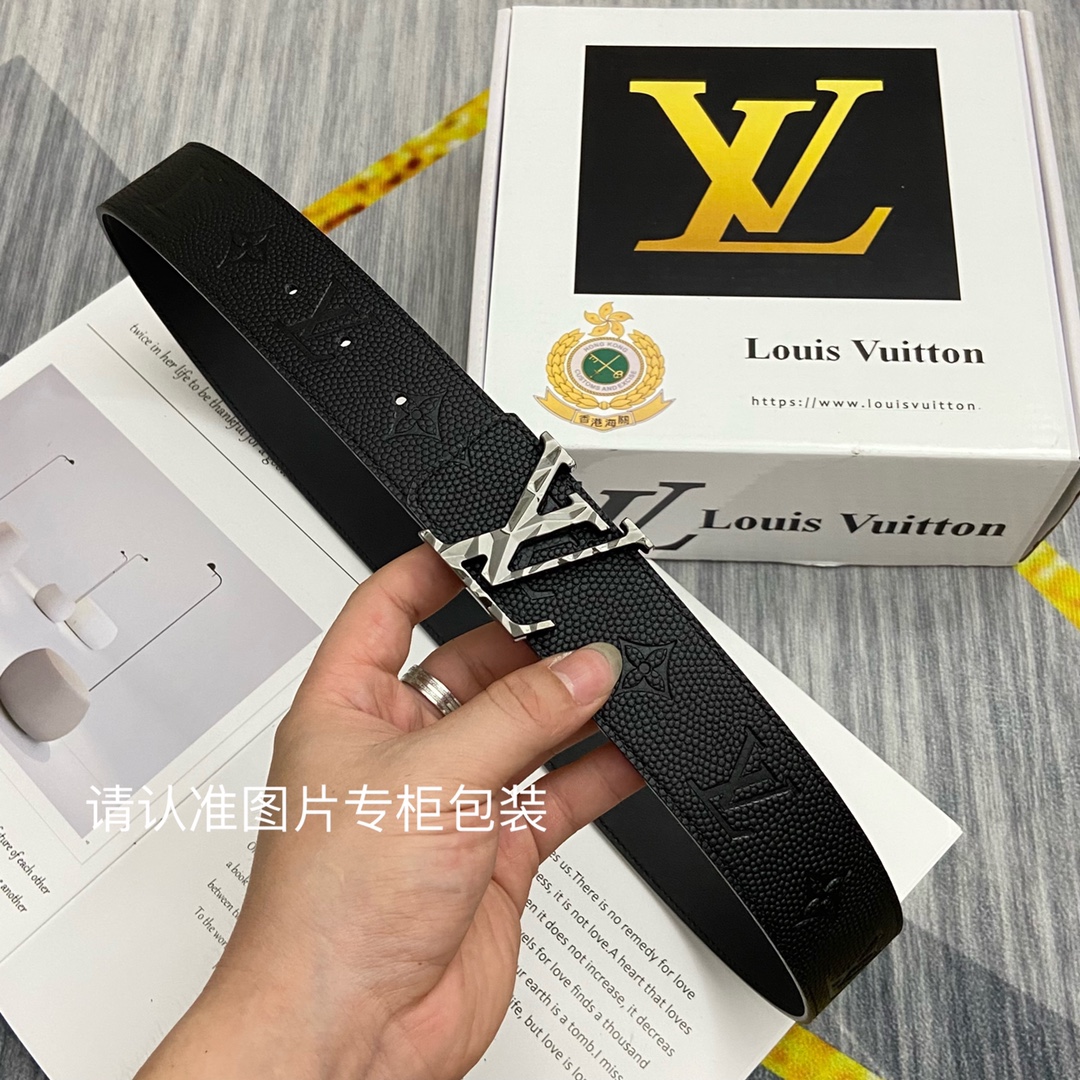 品牌LV路易威登原单皮带腰带双面使用