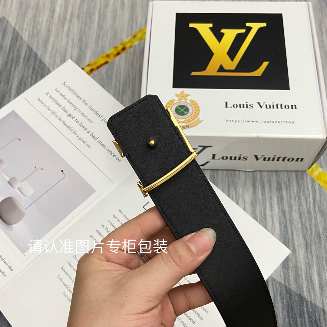 品牌LV路易威登原单皮带腰带双面使用