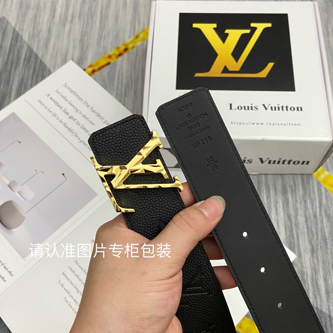 品牌LV路易威登原单皮带腰带双面使用