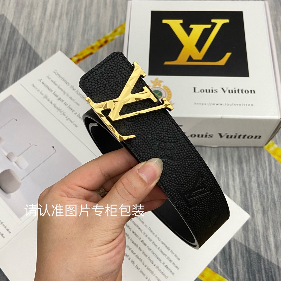 品牌LV路易威登原单皮带腰带双面使用