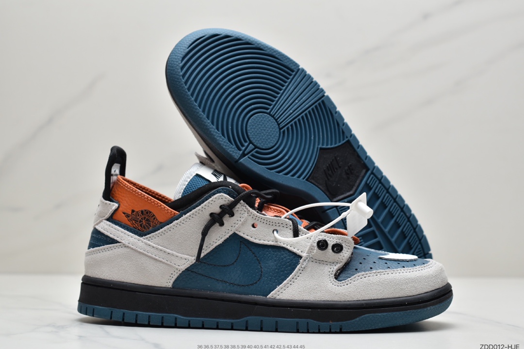 230 巴黎走秀款耐克 Dunk SB low联手EJDER 主理人打造Nike Dunk SB 巴黎时装周走秀CZ8149-700 BQ6817-800