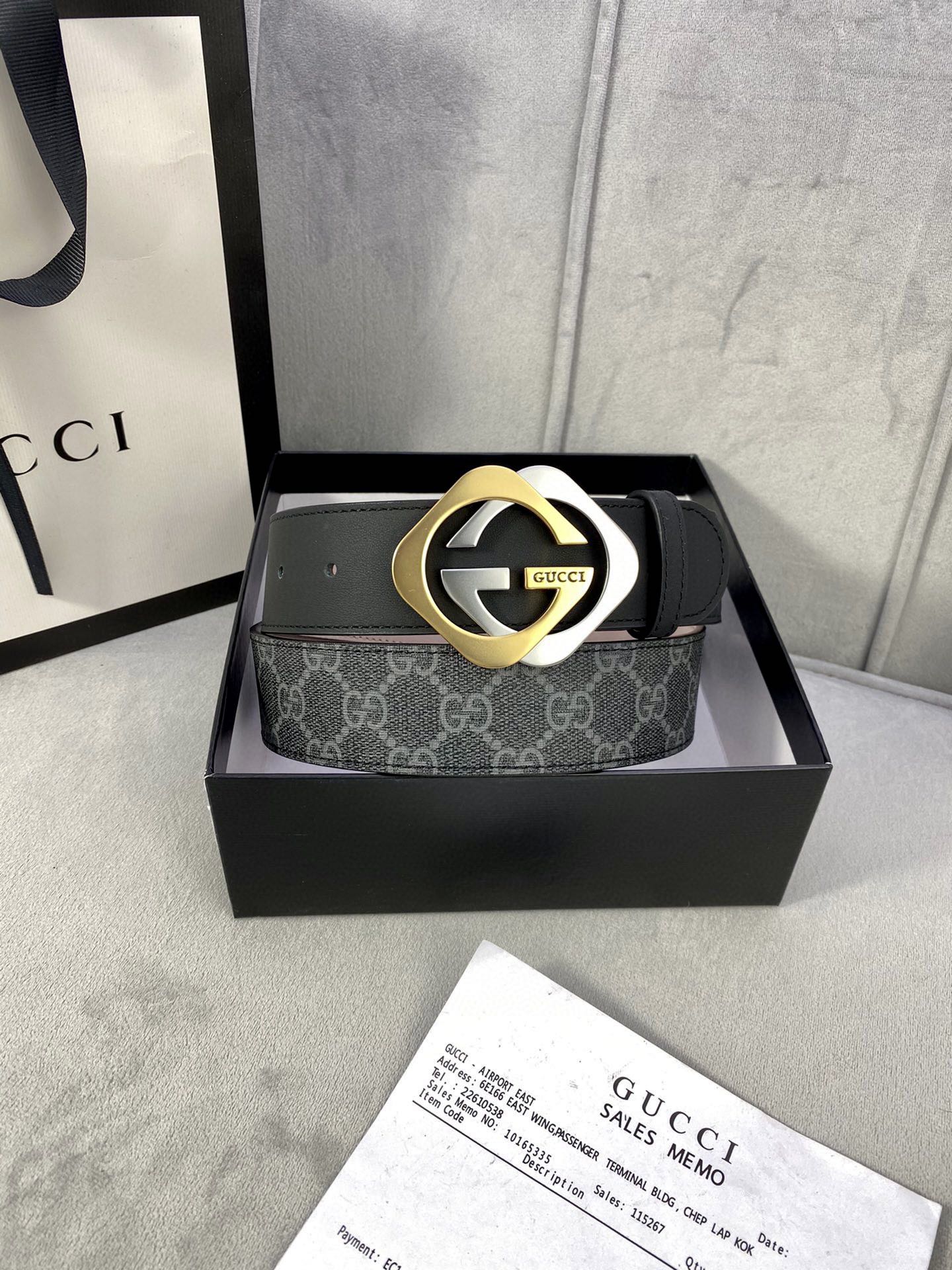 宽度4 0cm gucci 这款腰带在早秋系列中惊艳亮相