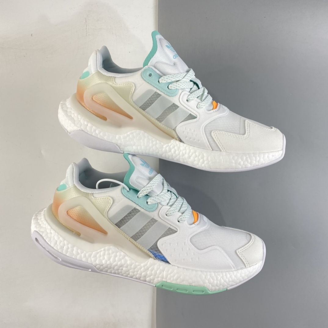 P220  Ad Originals 2020 Day Jogger Boost 三叶草2020版慢跑者系列高弹复古休闲运动跑鞋 夜行者二代 GW4912