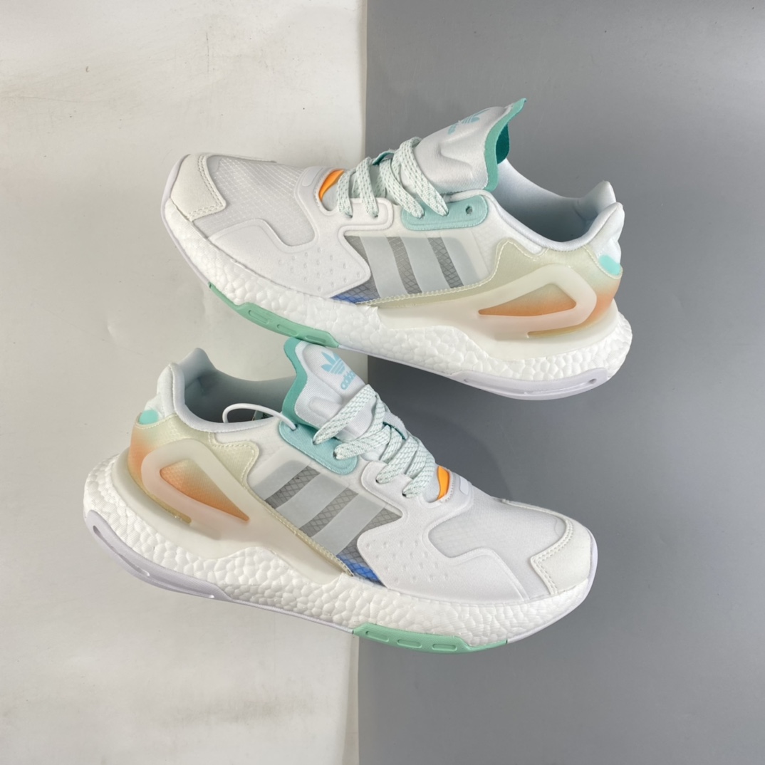 P220  Ad Originals 2020 Day Jogger Boost 三叶草2020版慢跑者系列高弹复古休闲运动跑鞋 夜行者二代 GW4912
