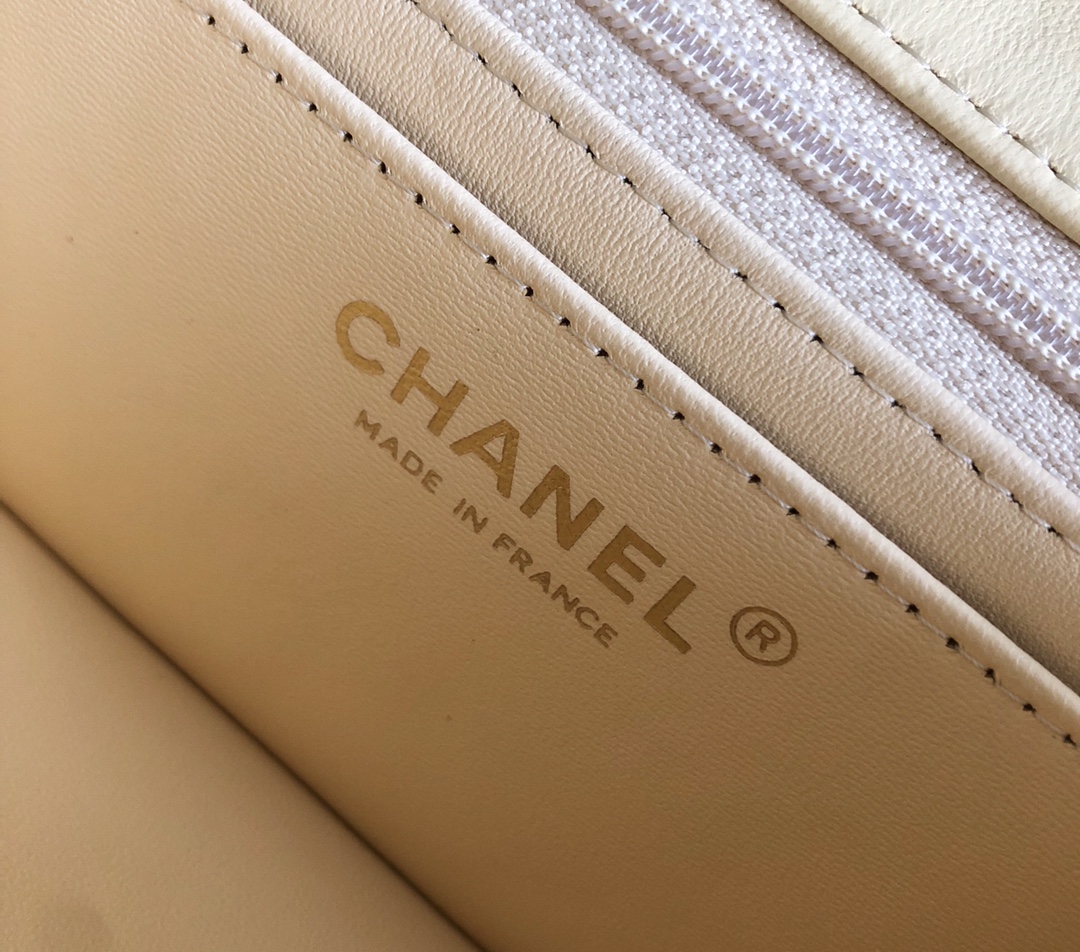 CF春夏新色款 特级白金版 Chanel ClassicFlap羊皮cf20 9