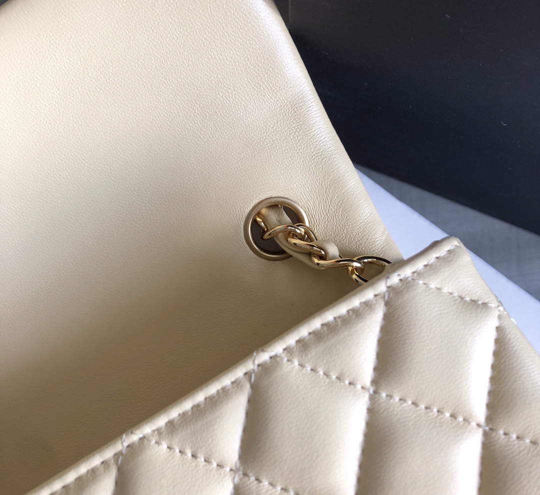 CF春夏新色款 特级白金版 Chanel ClassicFlap羊皮cf20 8