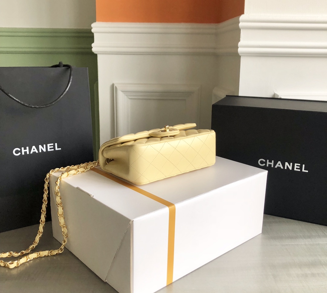 CF春夏新色款 特级白金版 Chanel ClassicFlap羊皮cf20 4