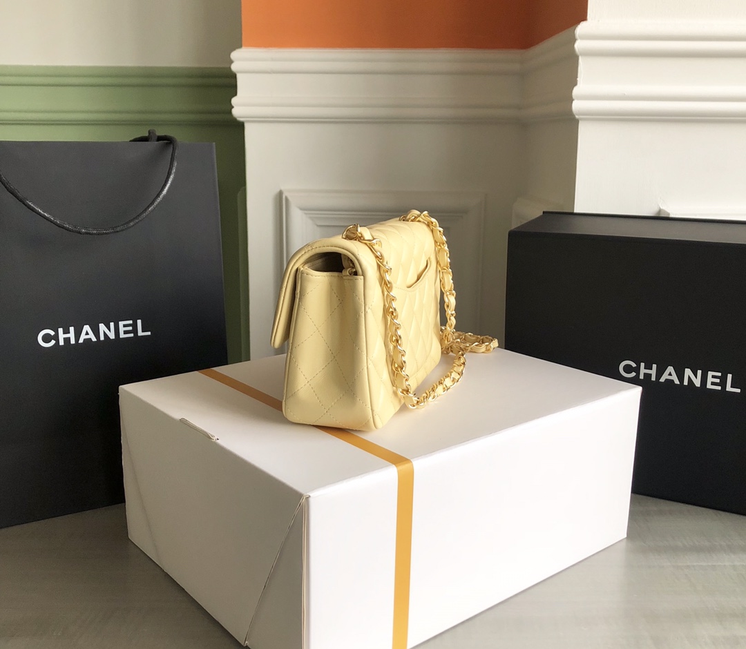 CF春夏新色款 特级白金版 Chanel ClassicFlap羊皮cf20 3