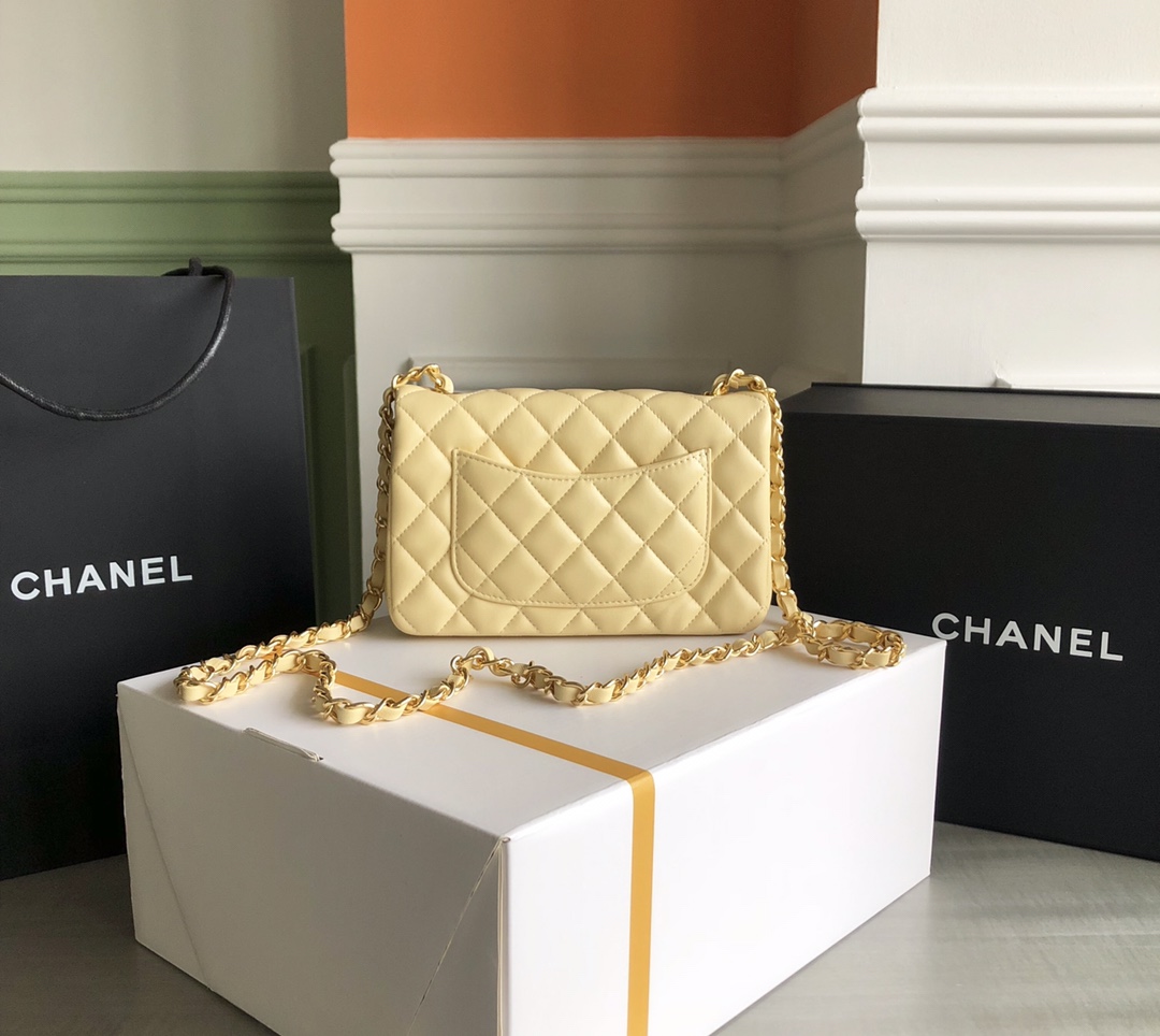 CF春夏新色款 特级白金版 Chanel ClassicFlap羊皮cf20 2