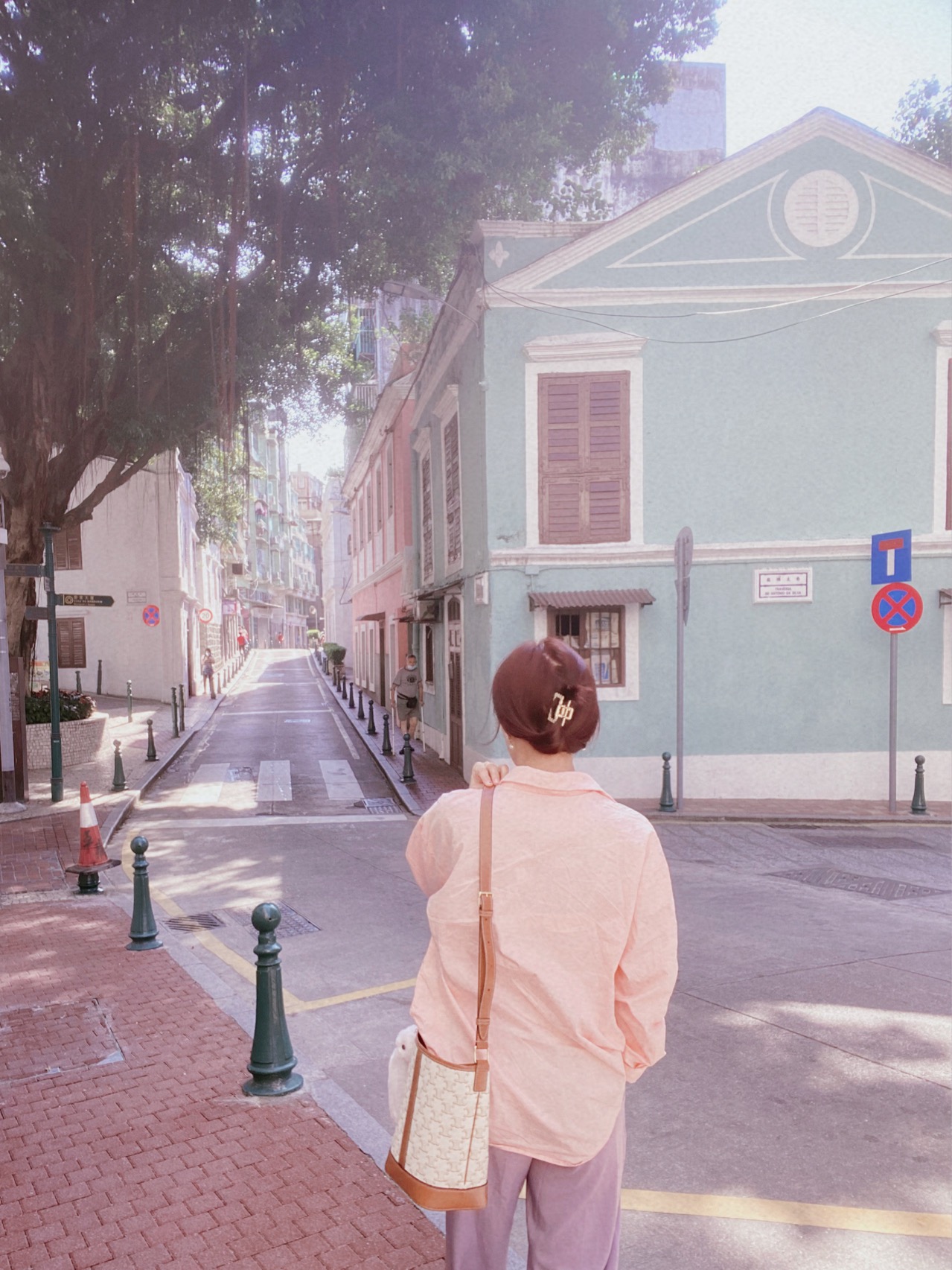 CELINE SMALL BUCKET BAG 191442白花