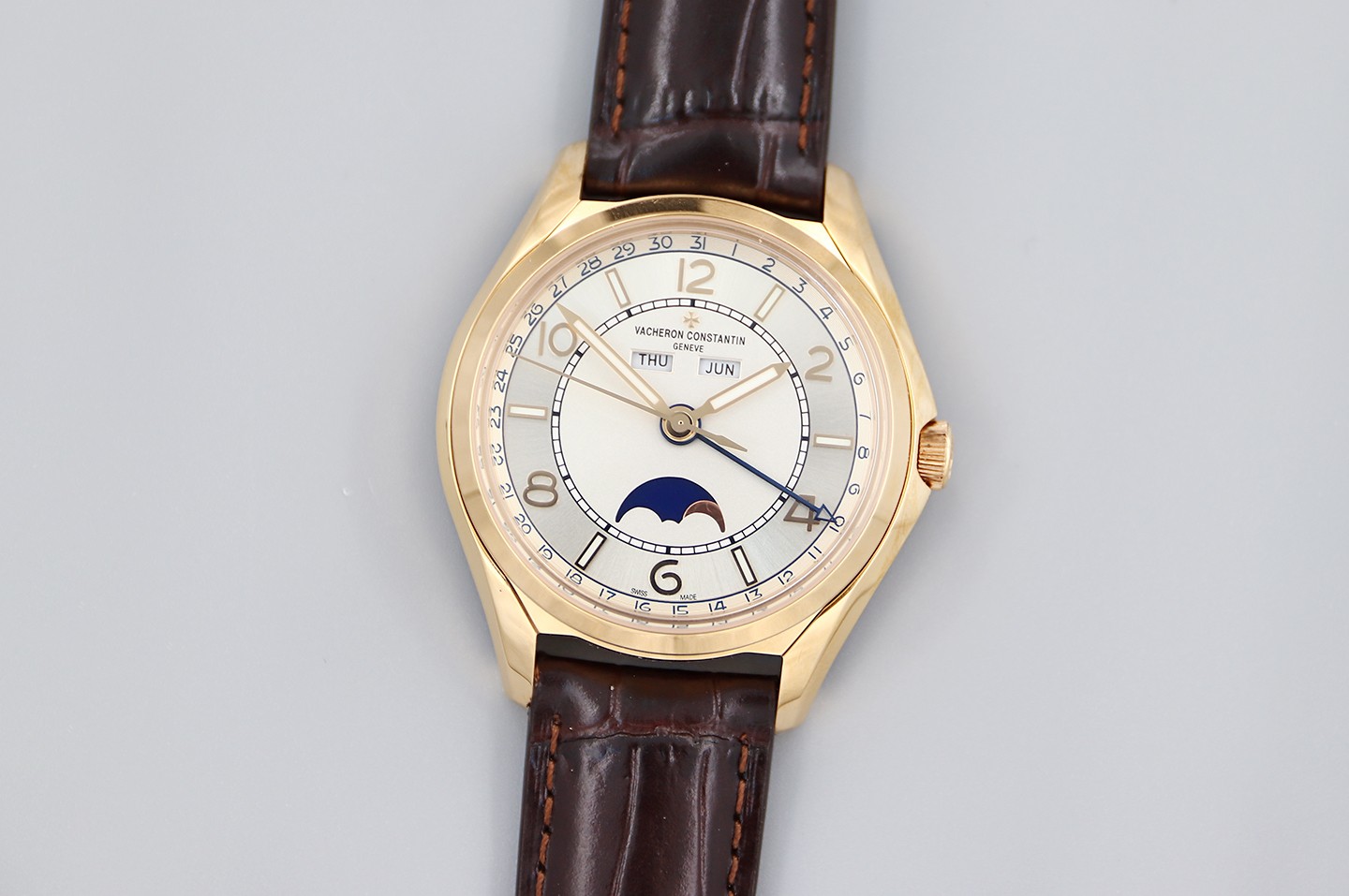 바쉐론 콘스탄틴 피프티식스 풀캘린더 문페이즈 40mm ZF 공장 레플리카 43575