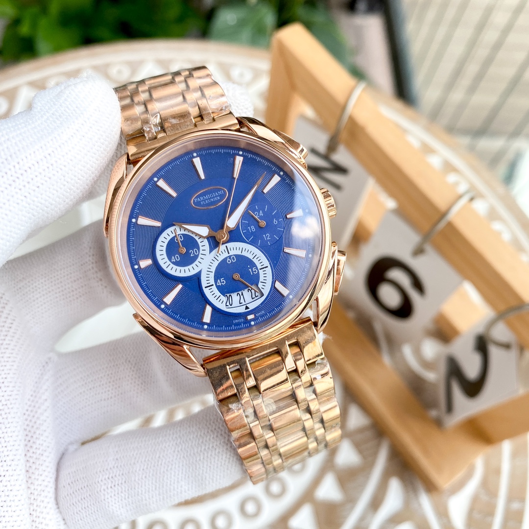 High-Quality Men’s Watch with Steel Belt and Imported Stone Core - 图片 4