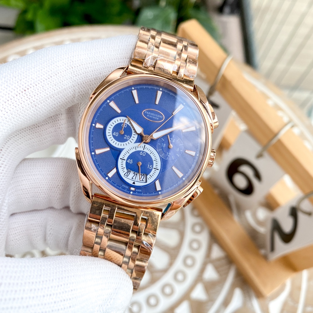 High-Quality Men’s Watch with Steel Belt and Imported Stone Core - 图片 3