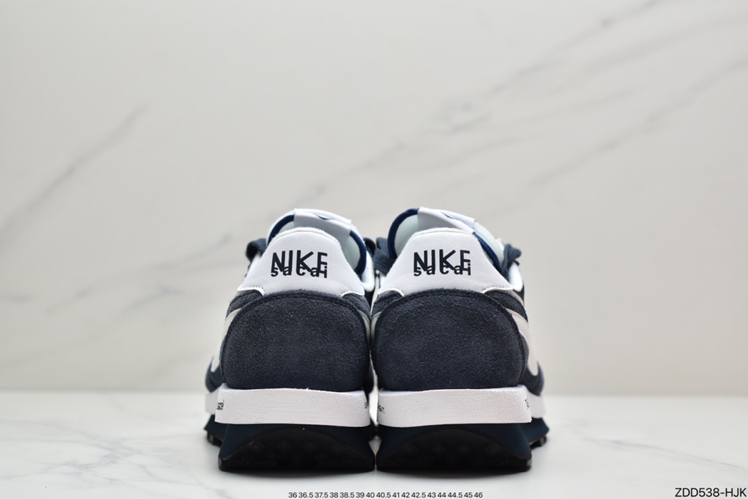 230 Fragment design x Sacai x Nike LDV Waffle Daybreak 藤原浩闪电三方联名深蓝 DH2684-400