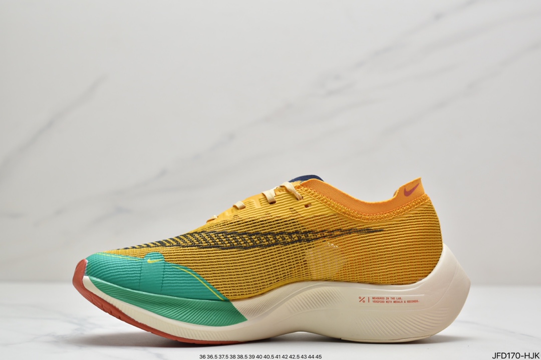 170 耐克Nike ZoomX Vaporfly NEXT% 2”White/Black”破2系列马拉松泡棉超轻缓震运动慢跑鞋DJ5182-700