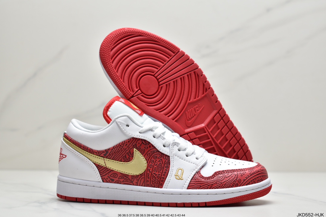 160 Air Jordan 1 Low AJ1乔1低帮休闲板鞋 CQ9446-488