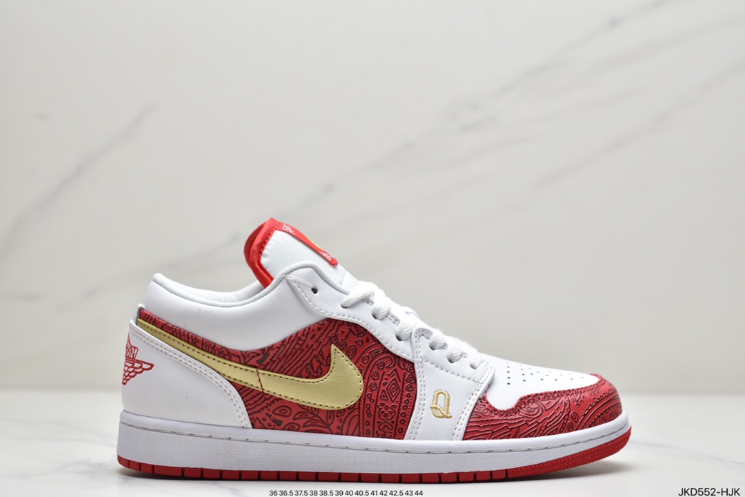160 Air Jordan 1 Low AJ1乔1低帮休闲板鞋 CQ9446-488