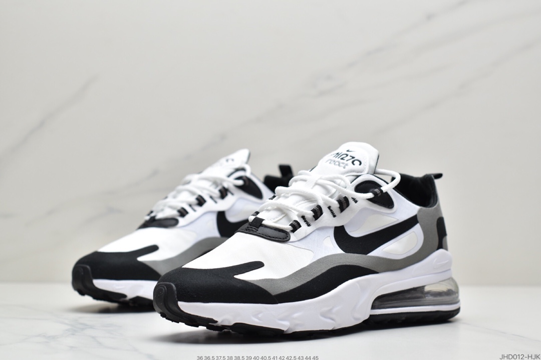 190 耐克Nike Air Max 270 React 半小掌气垫跑鞋 CT1264-101-莆田鞋,莆田鞋货源,高仿鞋,高仿鞋货源,安福档口,莆田高仿鞋,莆田鞋批发,高仿鞋批发,莆田高仿运动鞋,高仿运动鞋,莆田运动鞋 190 耐克Nike Air Max 270 React 半小掌气垫跑鞋 CT1264-101