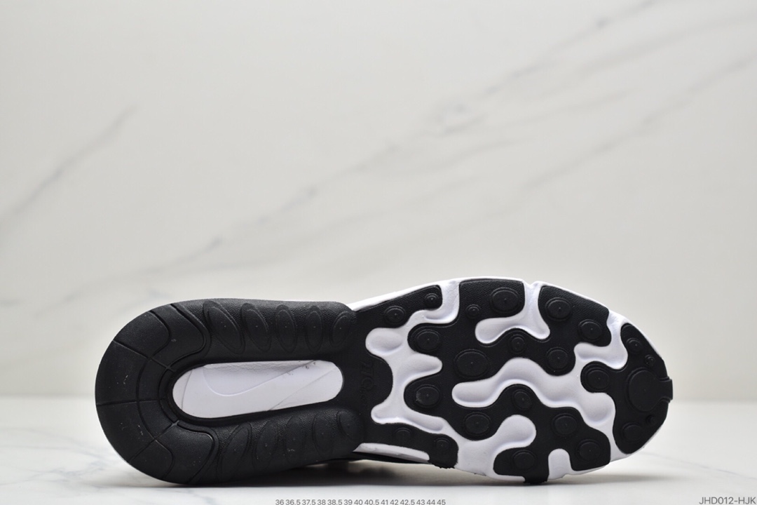 190 耐克Nike Air Max 270 React 半小掌气垫跑鞋 CT1264-101-莆田鞋,莆田鞋货源,高仿鞋,高仿鞋货源,安福档口,莆田高仿鞋,莆田鞋批发,高仿鞋批发,莆田高仿运动鞋,高仿运动鞋,莆田运动鞋 190 耐克Nike Air Max 270 React 半小掌气垫跑鞋 CT1264-101