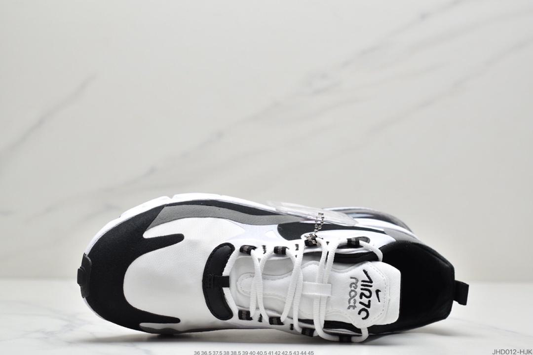 190 耐克Nike Air Max 270 React 半小掌气垫跑鞋 CT1264-101-莆田鞋,莆田鞋货源,高仿鞋,高仿鞋货源,安福档口,莆田高仿鞋,莆田鞋批发,高仿鞋批发,莆田高仿运动鞋,高仿运动鞋,莆田运动鞋 190 耐克Nike Air Max 270 React 半小掌气垫跑鞋 CT1264-101