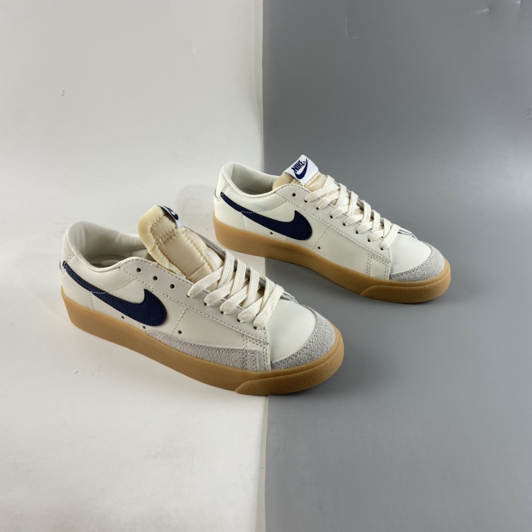 P160  Nike Blazer Low ’77 Vintage 开拓者皮面低帮休闲板鞋 DM8334-100
