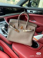 Hermes Birkin Bags Handbags Grey Platinum