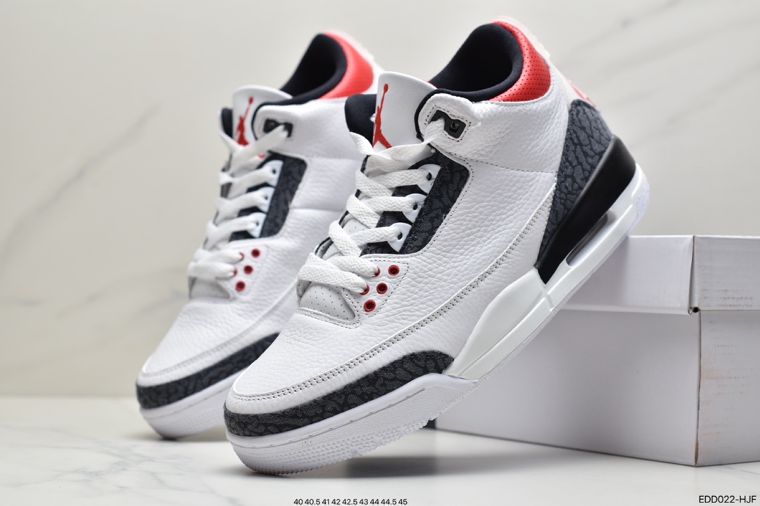 340 乔丹Air Jordan 3 SE DenimFire Red 丹宁火焰红  CZ6431-100