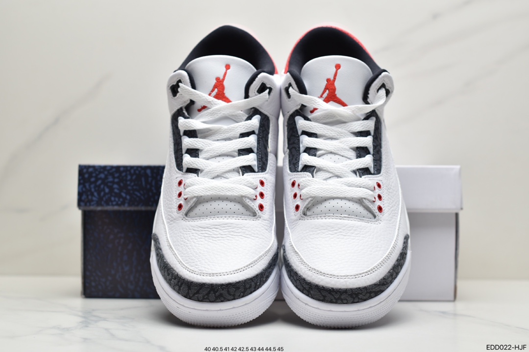 340 乔丹Air Jordan 3 SE DenimFire Red 丹宁火焰红  CZ6431-100