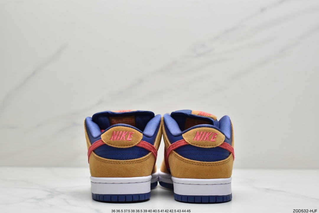290 耐克Nike SB Dunk Low Pro “Papa Bear” 小熊爸爸 棕红蓝 BQ6817-700
