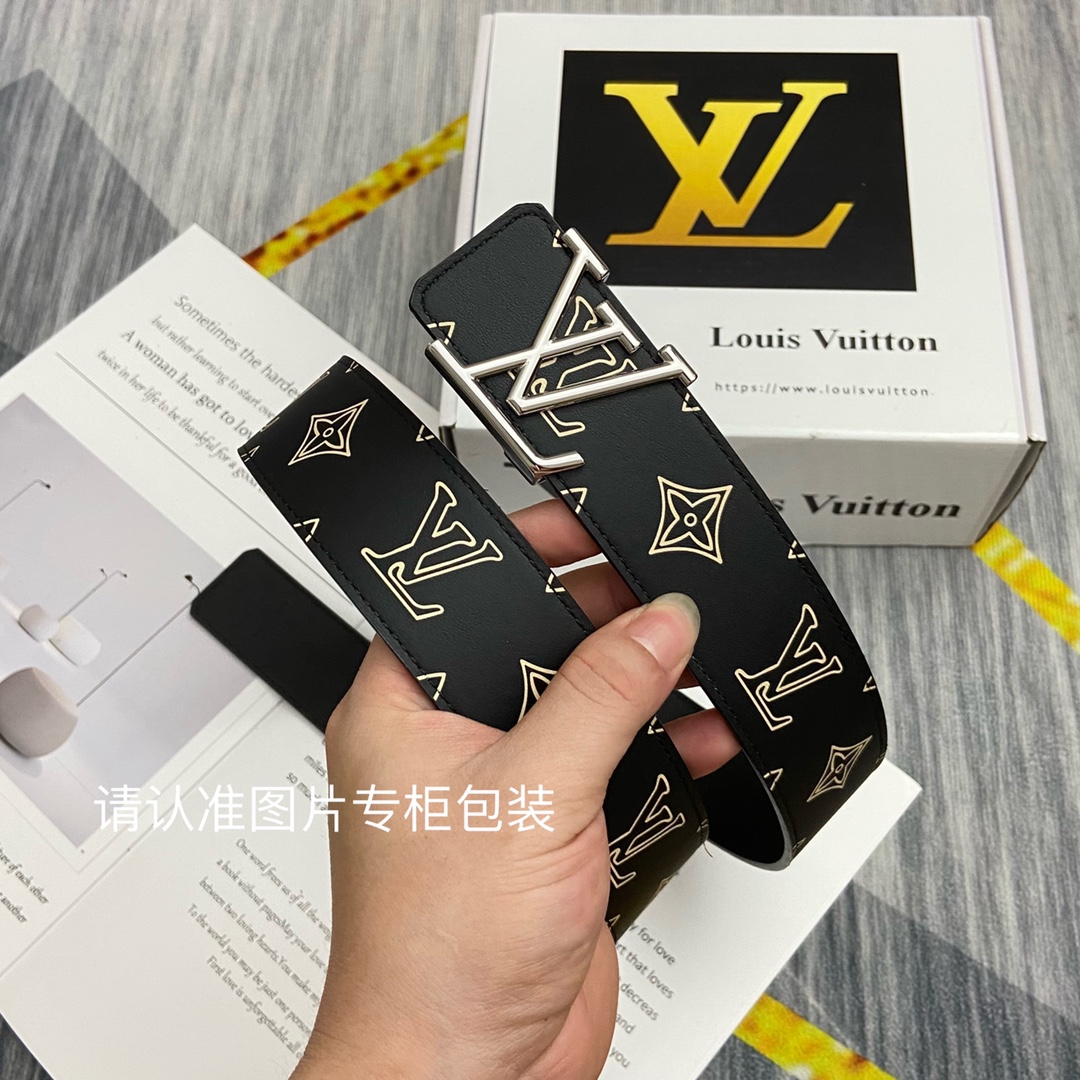 品牌LV路易威登原单皮带腰带双面使用