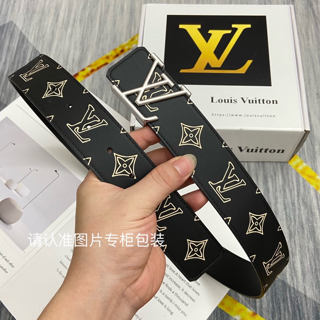 品牌LV路易威登原单皮带腰带双面使用