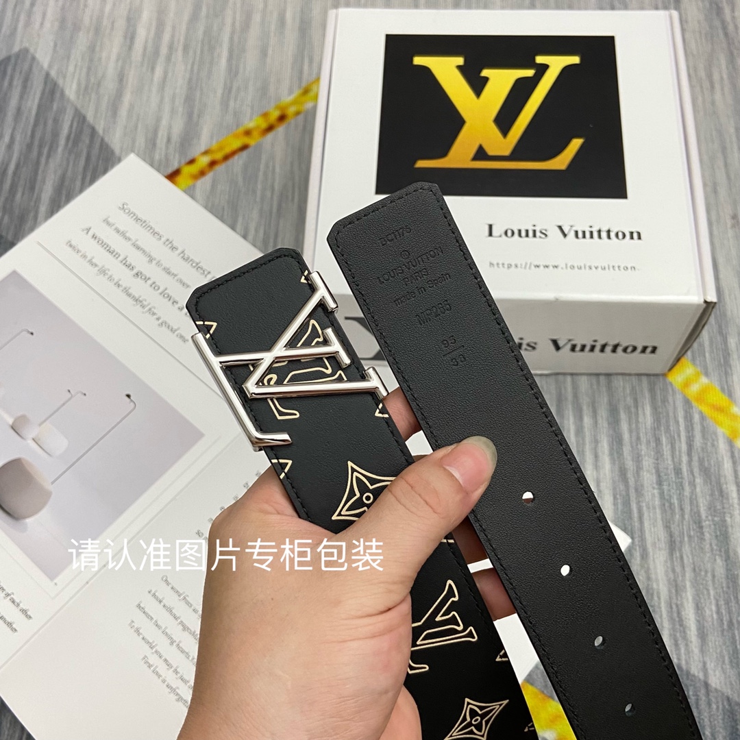 品牌LV路易威登原单皮带腰带双面使用