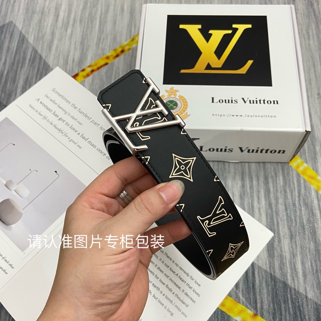 品牌LV路易威登原单皮带腰带双面使用