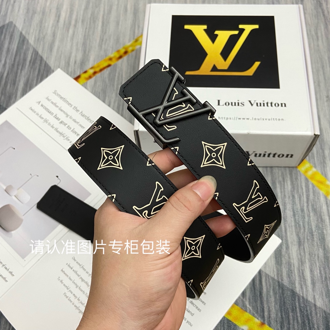 品牌LV路易威登原单皮带腰带双面使用