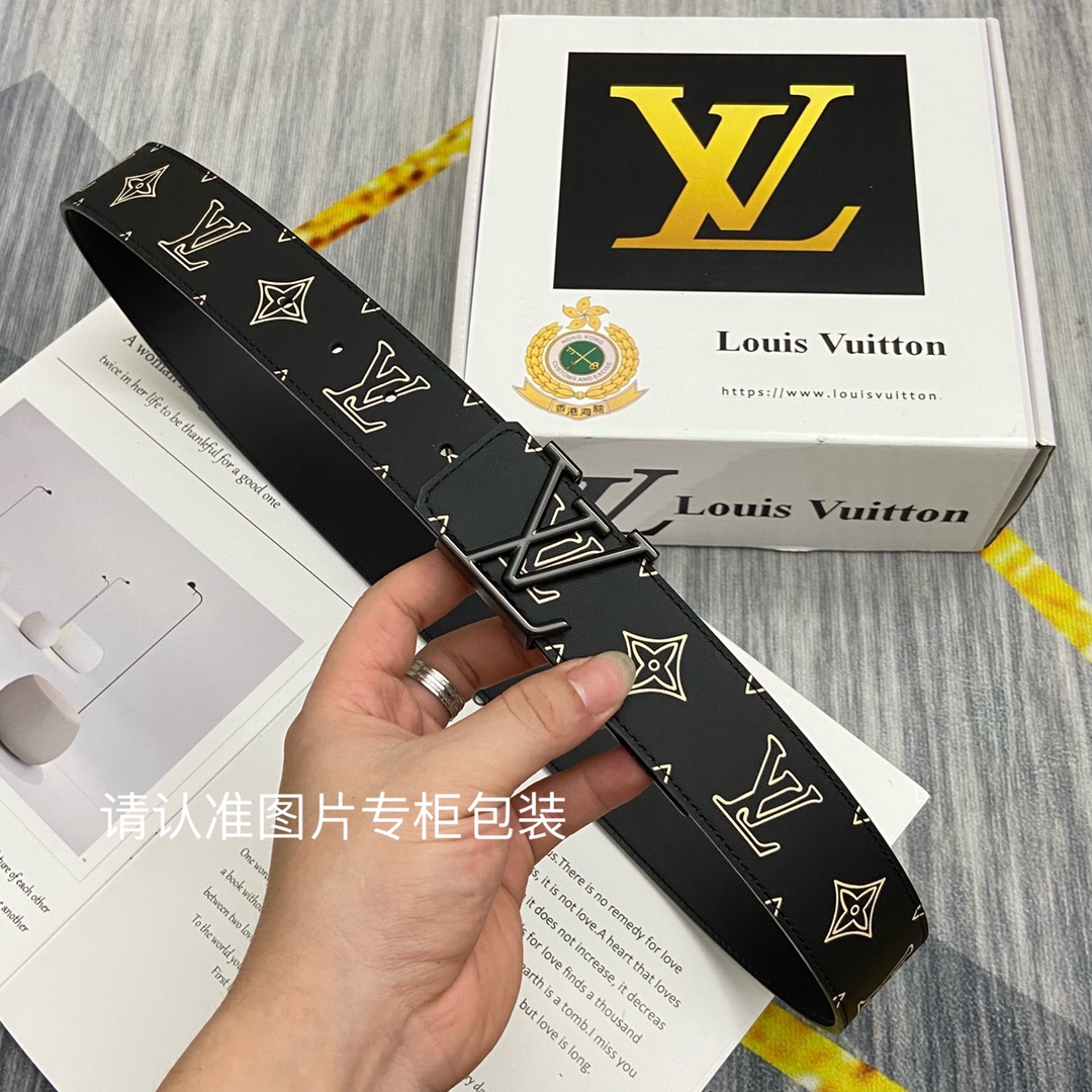 品牌LV路易威登原单皮带腰带双面使用