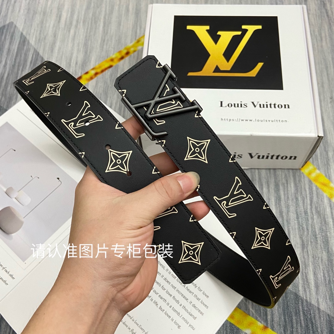 品牌LV路易威登原单皮带腰带双面使用