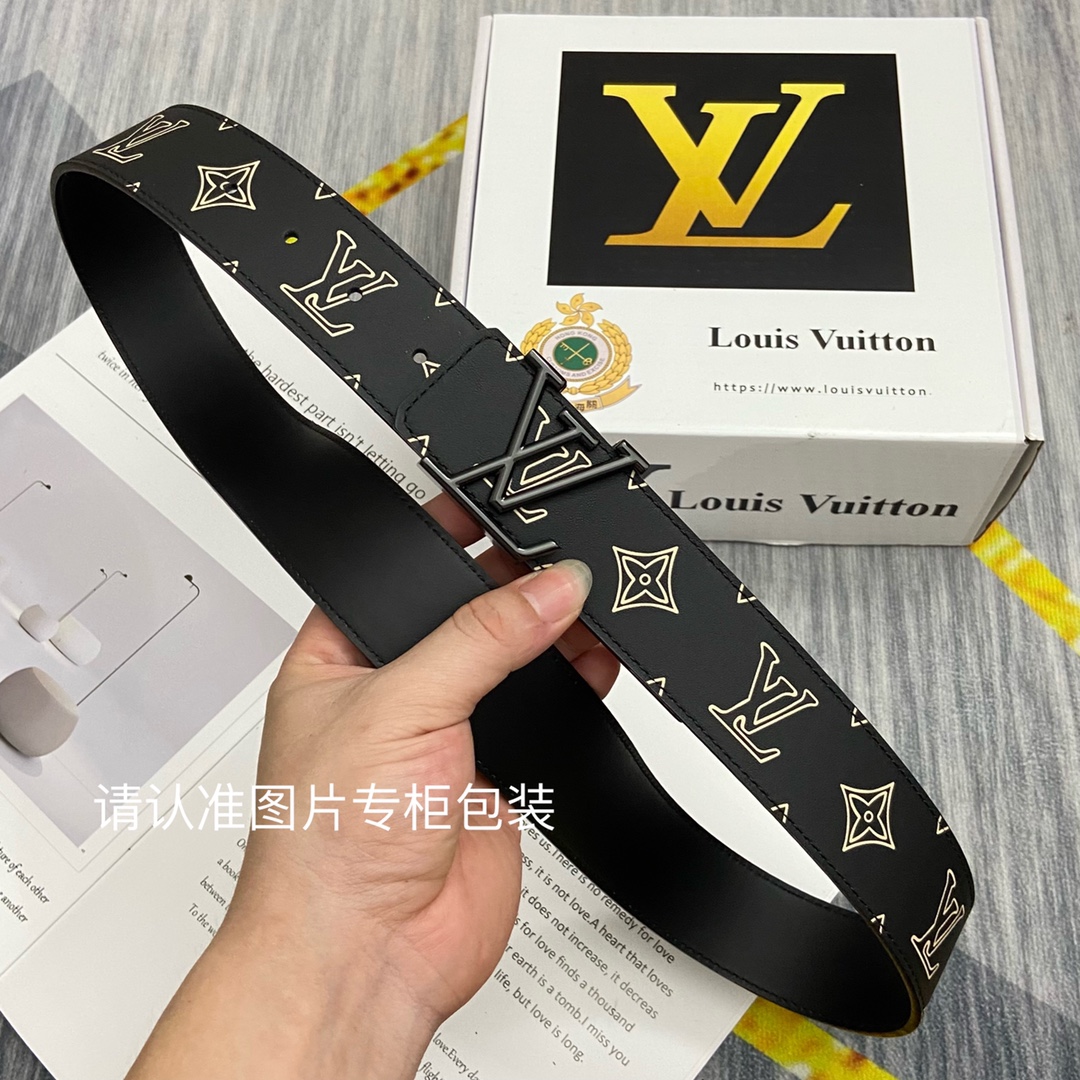 品牌LV路易威登原单皮带腰带双面使用