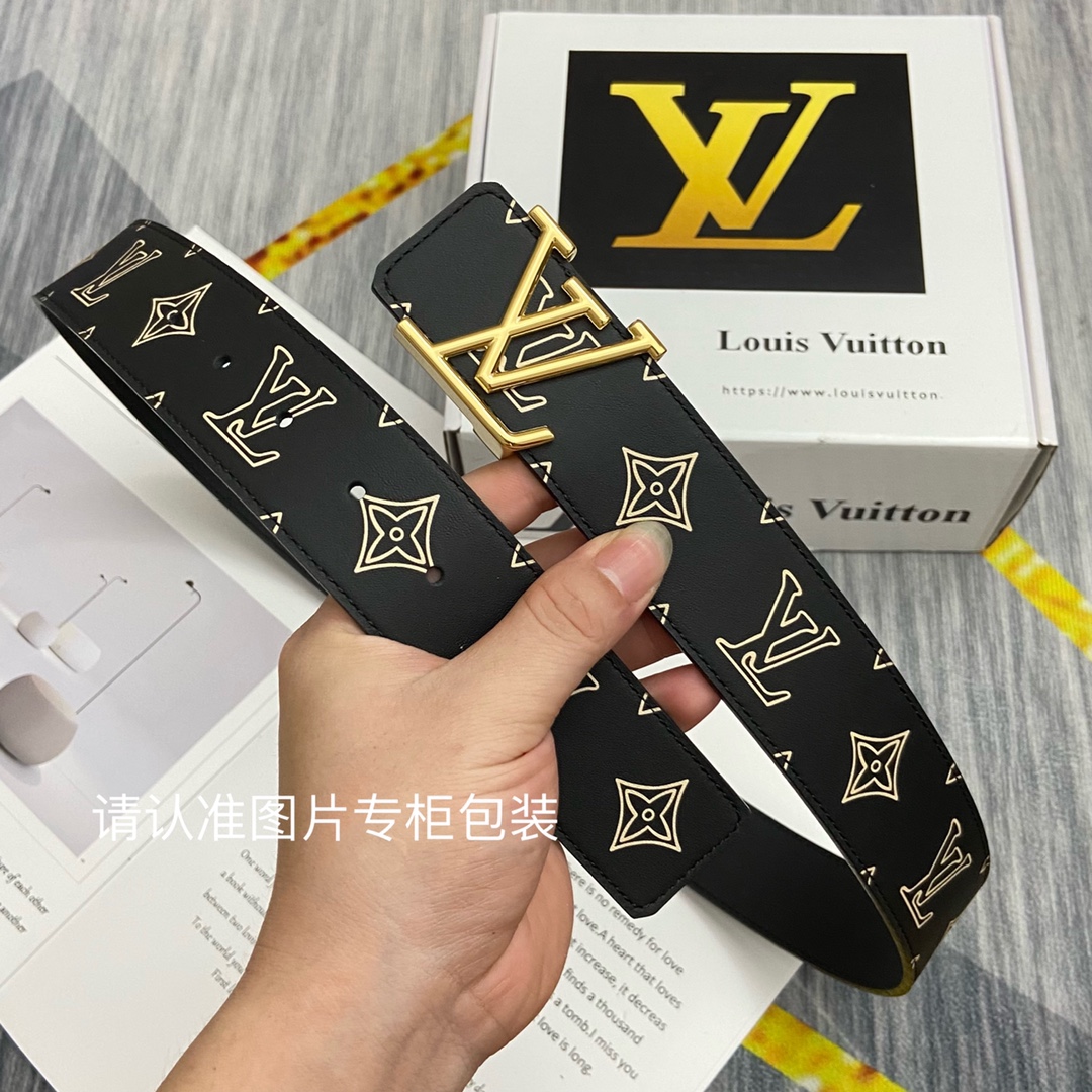 品牌LV路易威登原单皮带腰带双面使用