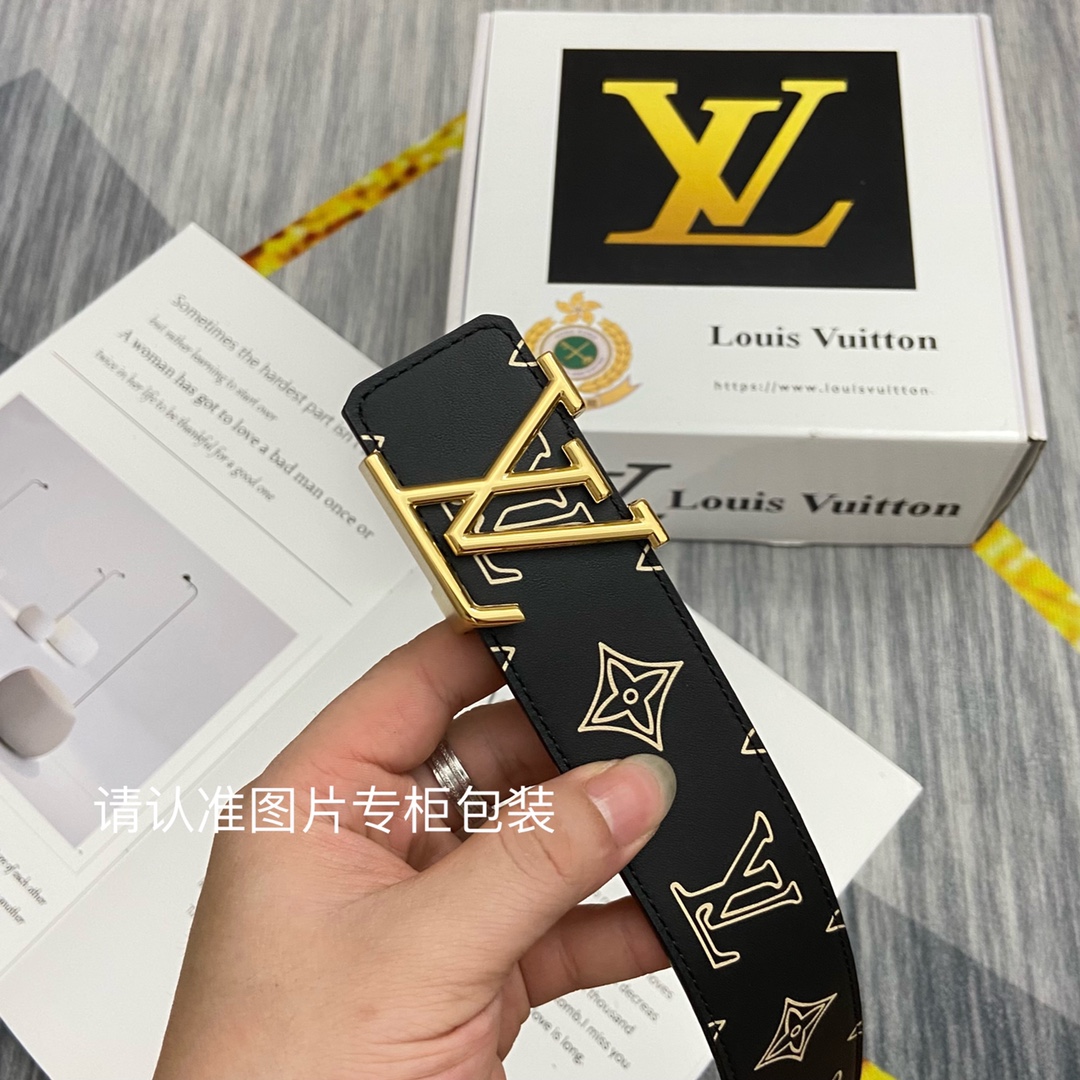 品牌LV路易威登原单皮带腰带双面使用