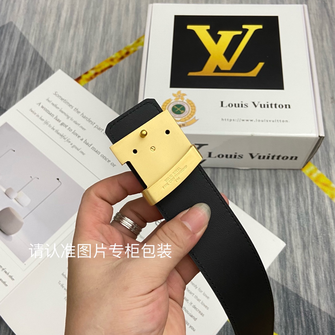 品牌LV路易威登原单皮带腰带双面使用