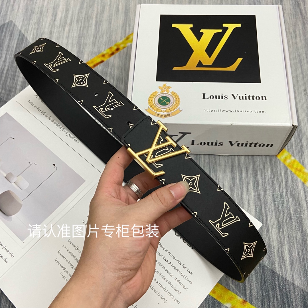 品牌LV路易威登原单皮带腰带双面使用