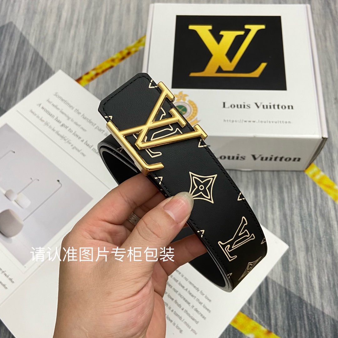 品牌LV路易威登原单皮带腰带双面使用