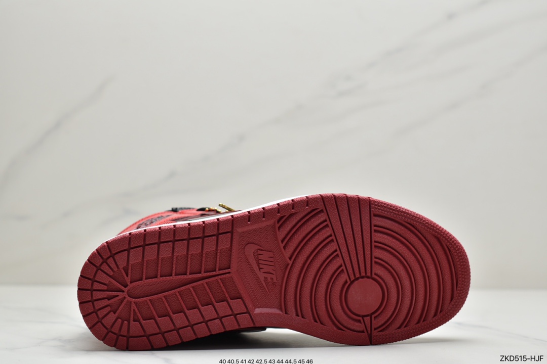 270 Air Jordan 1 High OG ”Bred Patent” 高帮 漆皮黑红555088-063