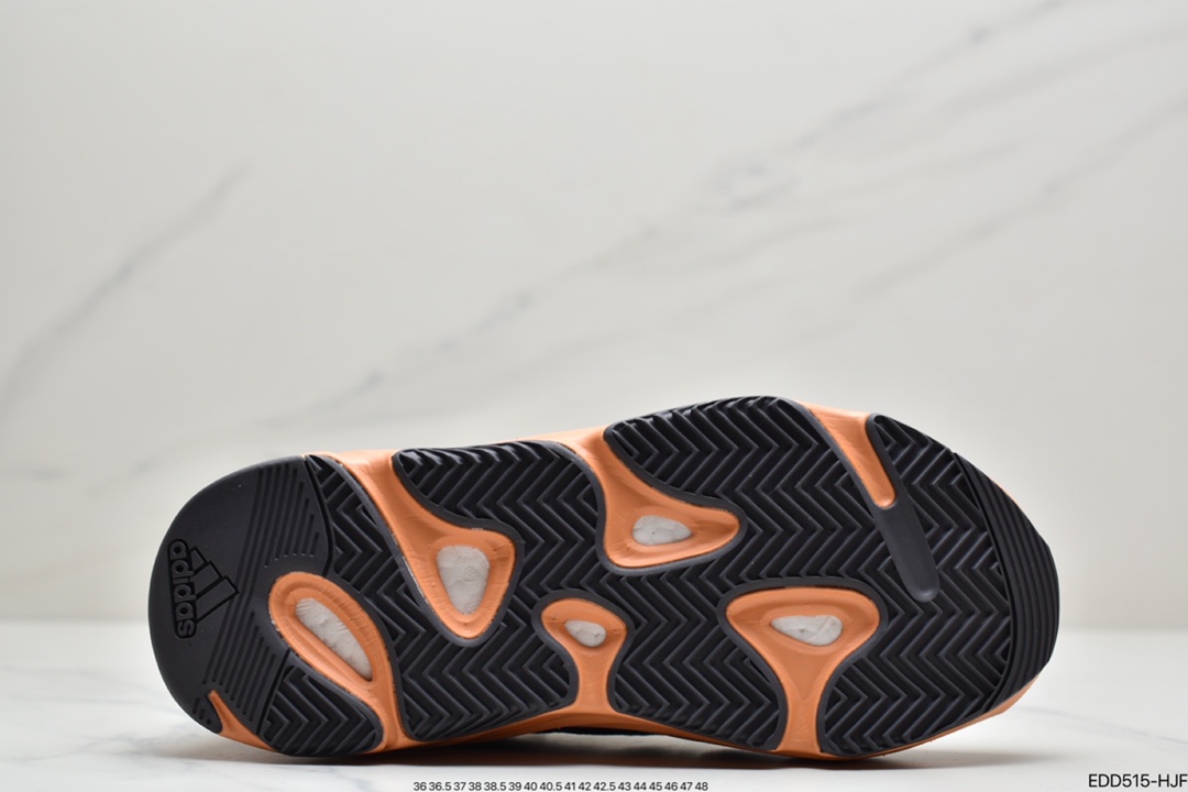 340 阿迪达斯 椰子700 adidas originals Yeezy Boost 700 ”Enflame Amber” 棕黄色 GW0297