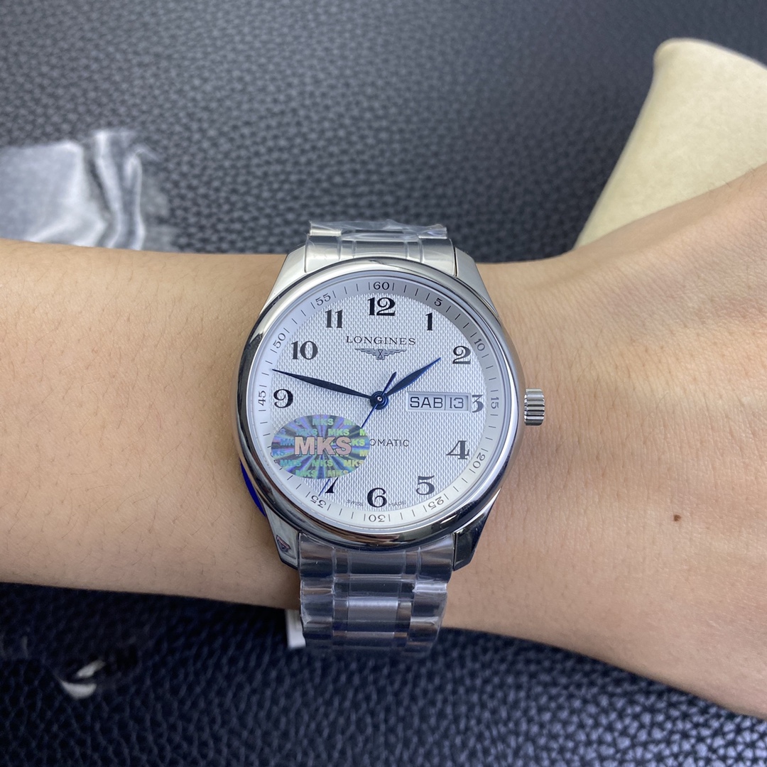 [LONGINES Watches]MKS Longines classic model famous craftsman double calendar