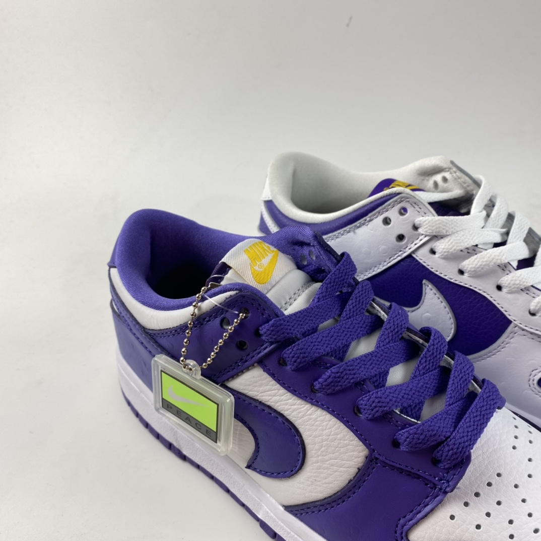 P280  Nk Dunk Low“ Flip the Old School”白紫色 鸳鸯倒钩 DJ4636-100